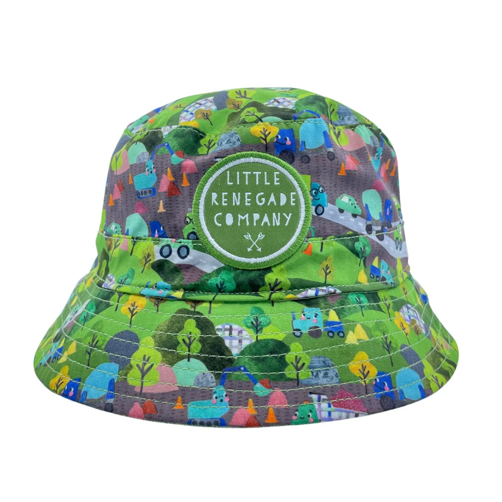 Wheels N Roads Reversible Bucket Hat- 4 Sizes