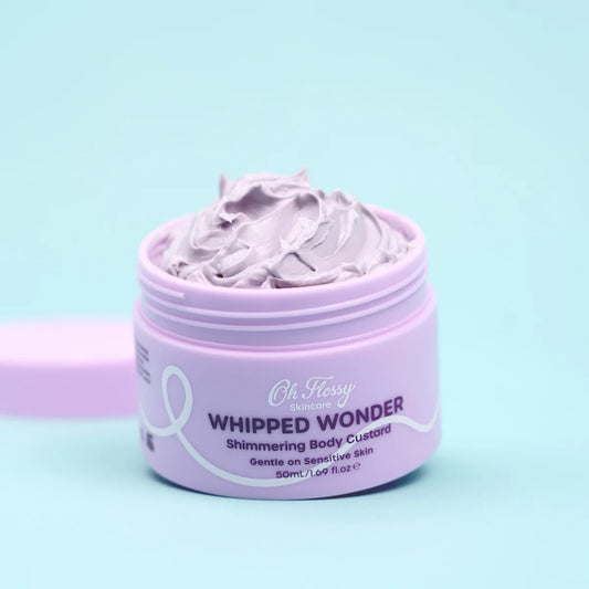 Oh Flossy Skincare Whipped Wonder- Shimmer Body Custard