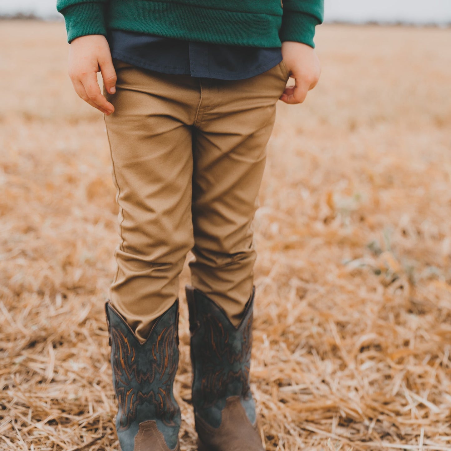 Boys Chino Pant- Taupe
