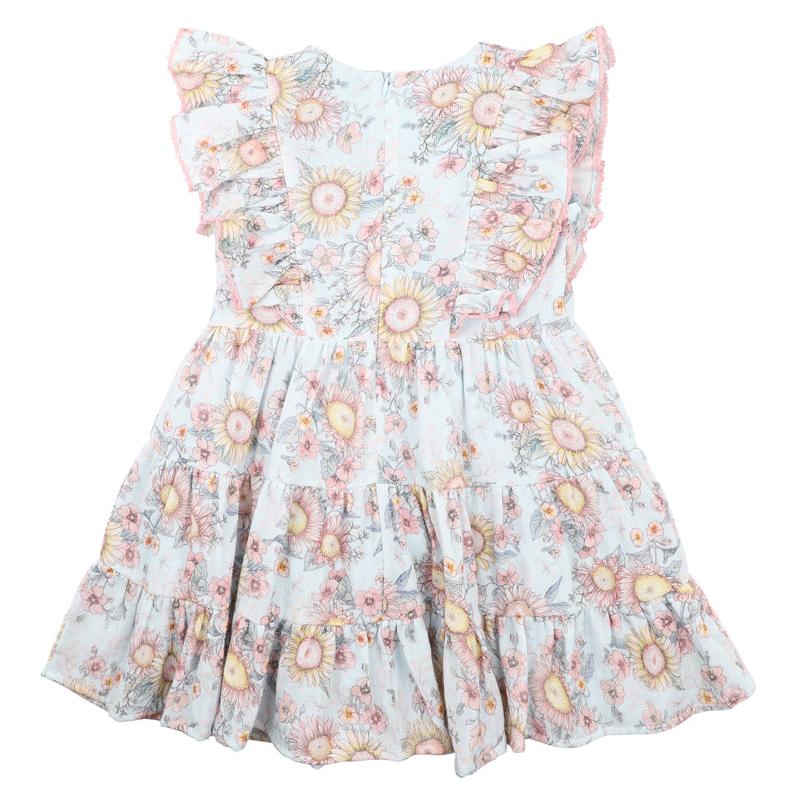 Abby Print Tiered Dress