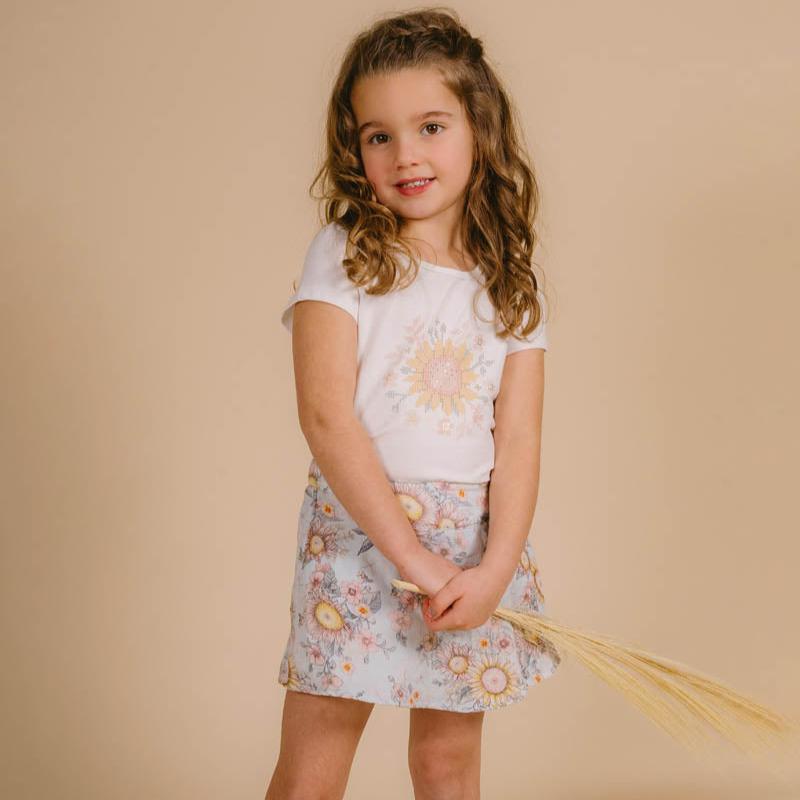 Abby Sunflower Tee