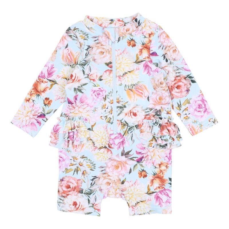 Evelyn Print Long Sleeve Rash Suit