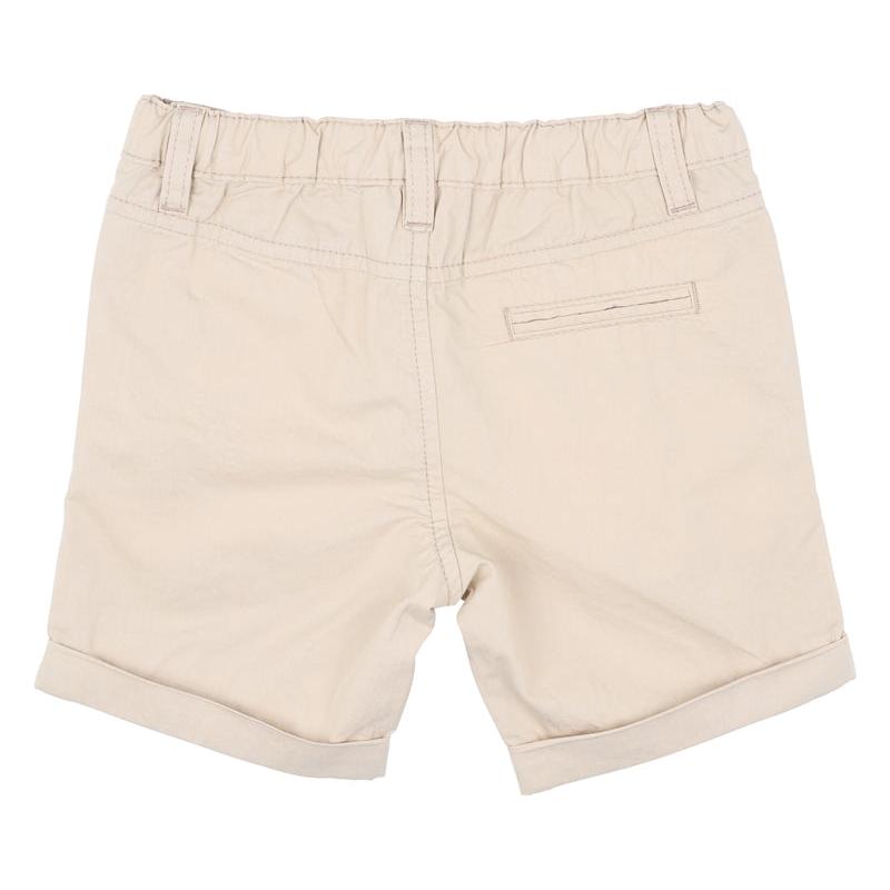 Beige Pocket Shorts