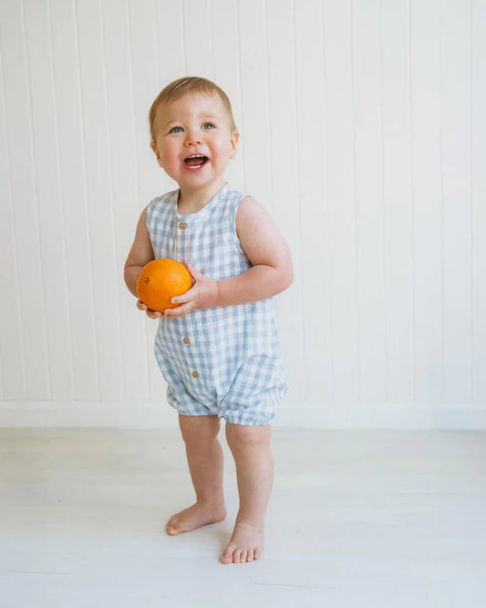 Axel Check Romper