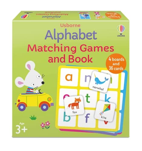 Alphabet Matching Games & Book