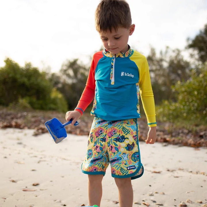 Short & Rashguard Set- Aussie Animalia