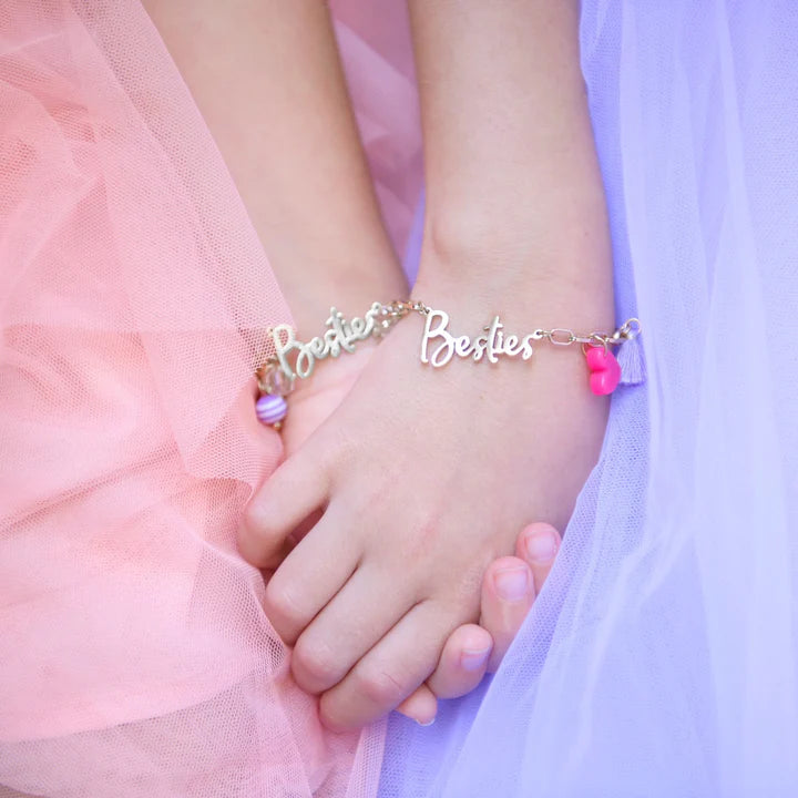 Petite Fleur Besties Charm Bracelet