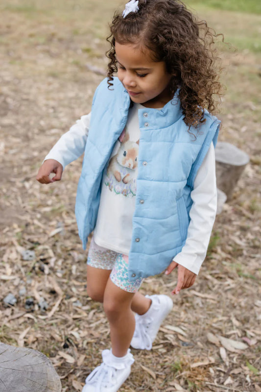 Bluebell Puffer Vest