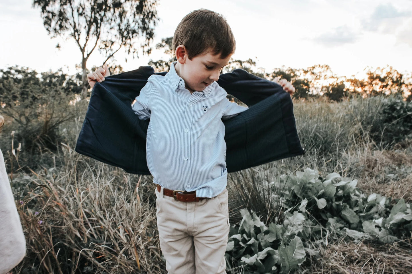 Cooper Vest- Navy Corduroy