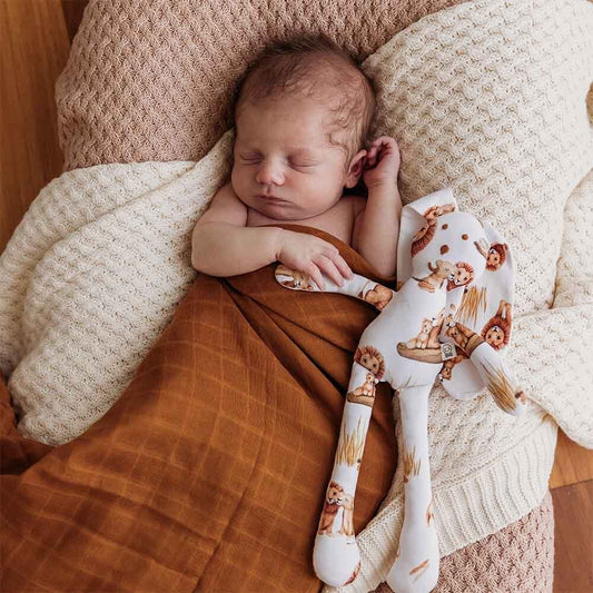 Organic Muslin Wrap- Bronze