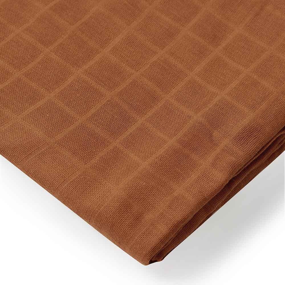 Organic Muslin Wrap- Bronze