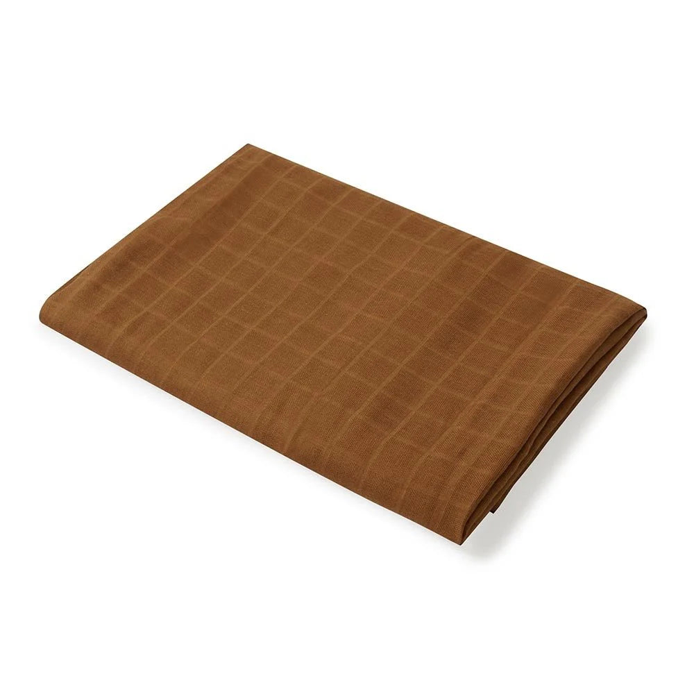 Organic Muslin Wrap- Bronze