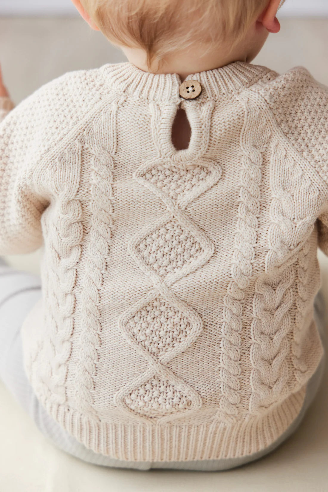 Carter Jumper- Oatmeal Marle