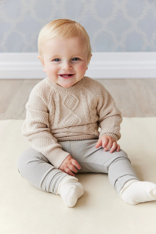 Carter Jumper- Oatmeal Marle