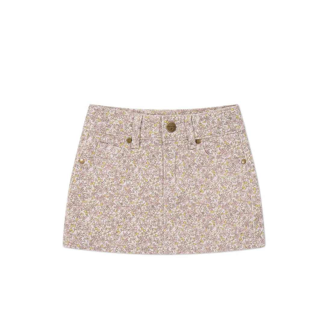 Alison Twill Skirt- Chloe Lilac