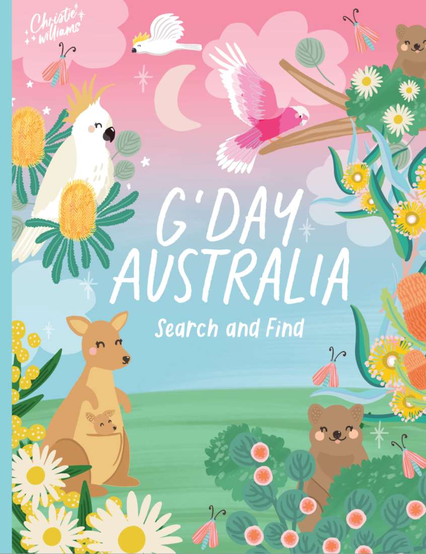 G'Day Australia: Search & Find Book