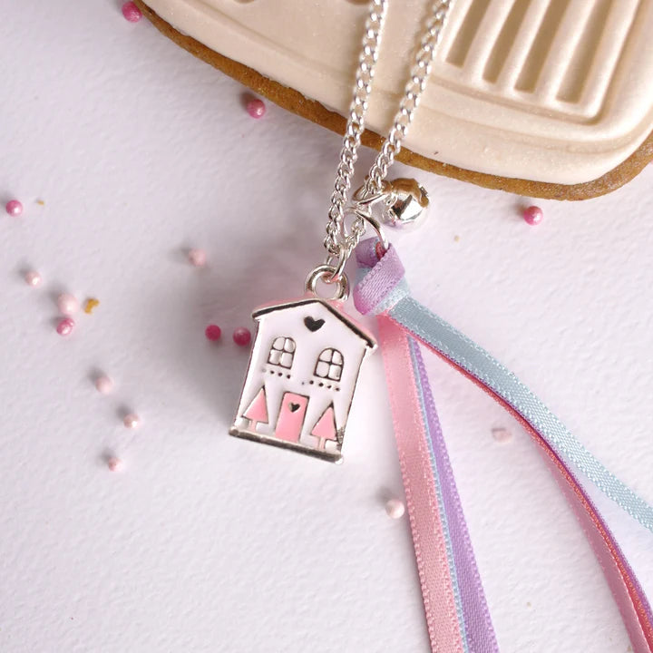 Gingerbread House Necklace