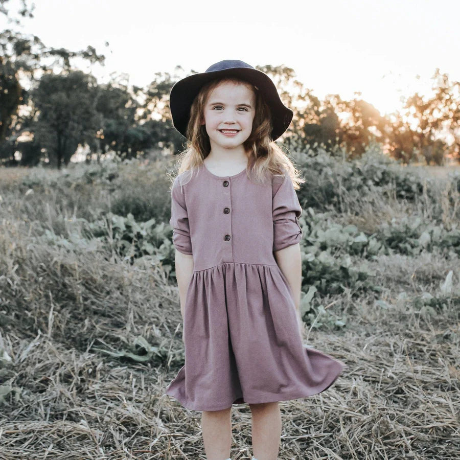 Rosie Dress- Mauve