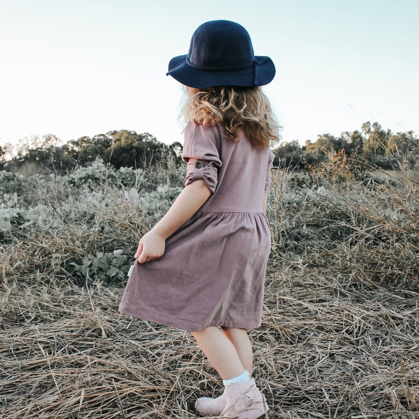 Rosie Dress- Mauve