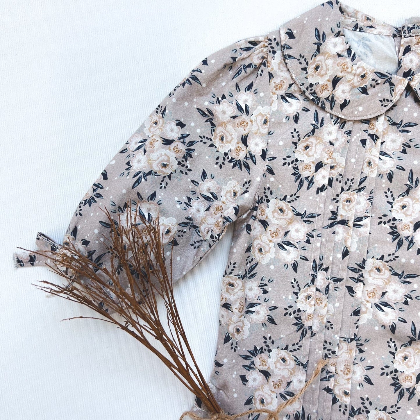 Girls Shirt Top- Prairie Floral