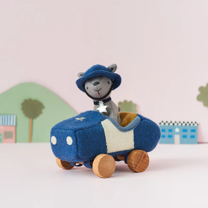 Holdie Dog-Go- Officer Blue