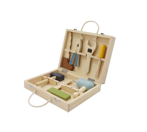 Wooden Kids Tool Box