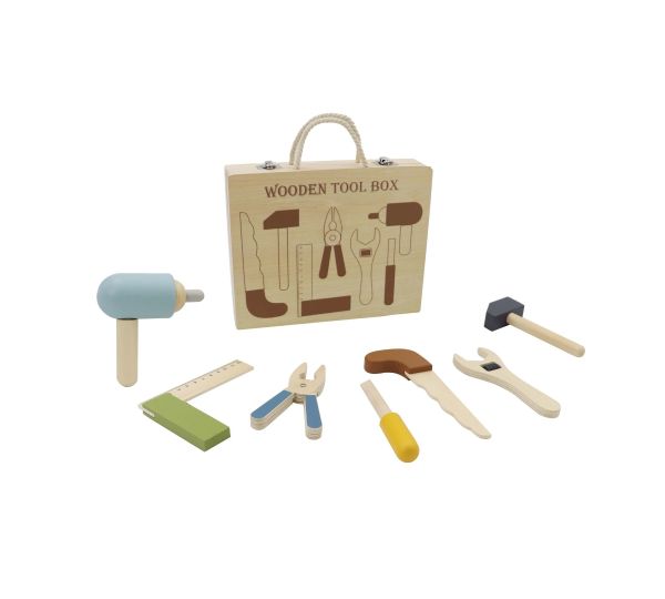 Wooden Kids Tool Box