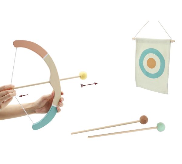 Wooden Bow & Arrow Playset