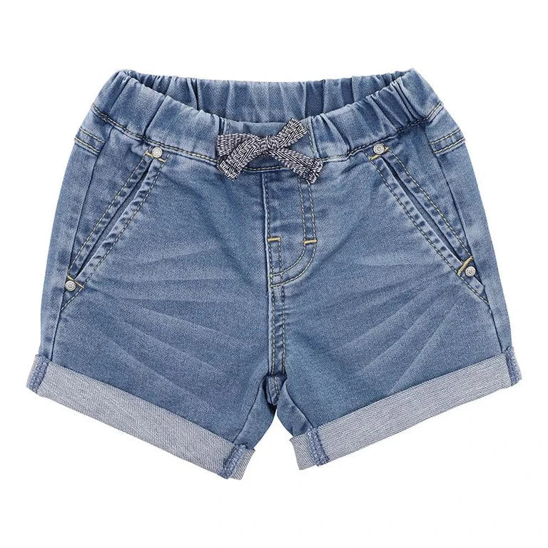 Boys Knit Denim Shorts