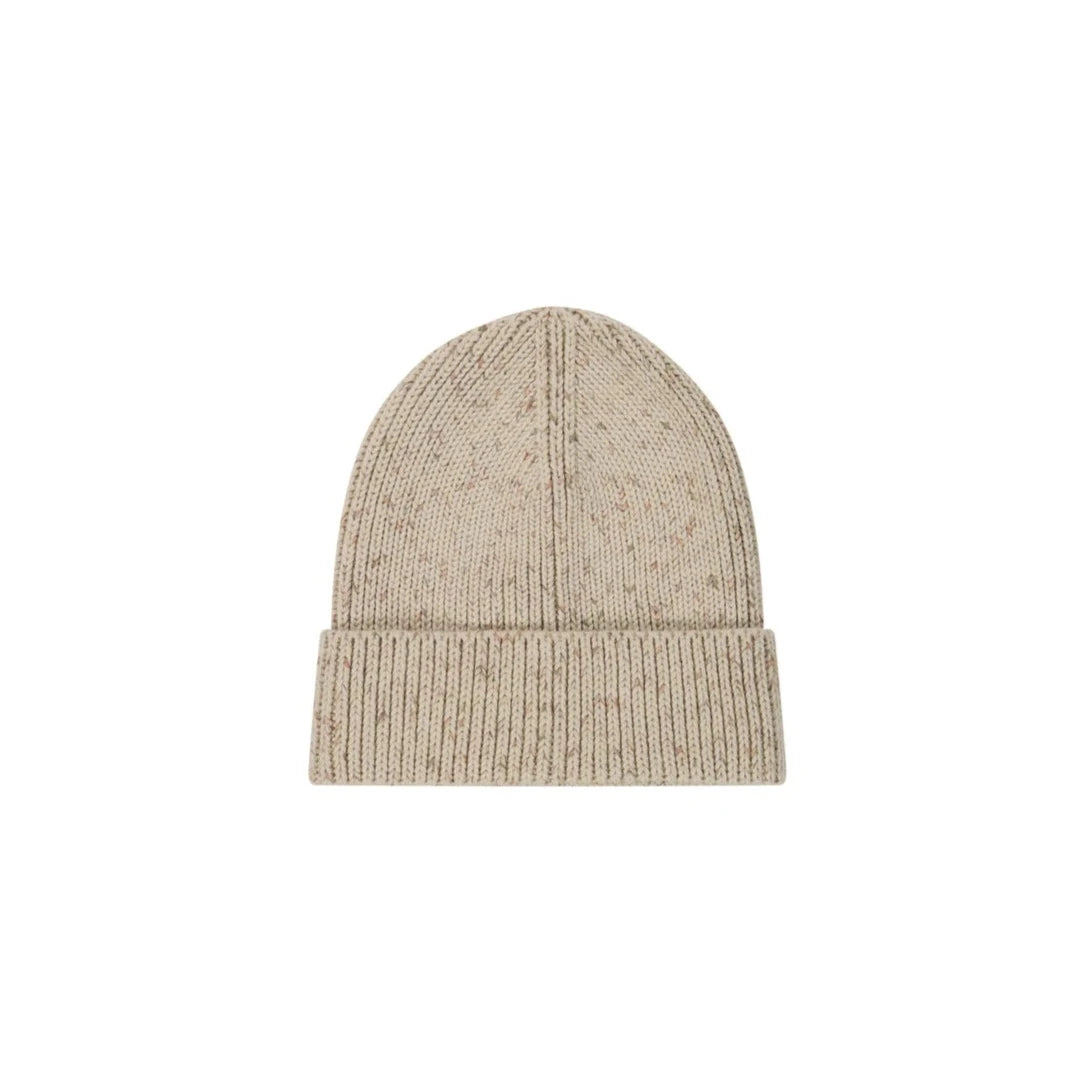 Leon Knitted Beanie- Beach Fleck