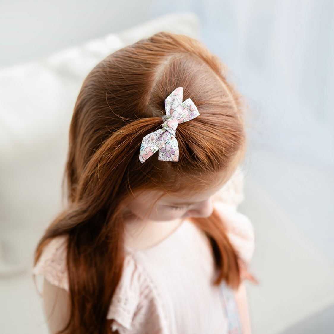 Petite Bow Hair Clip- Lillia