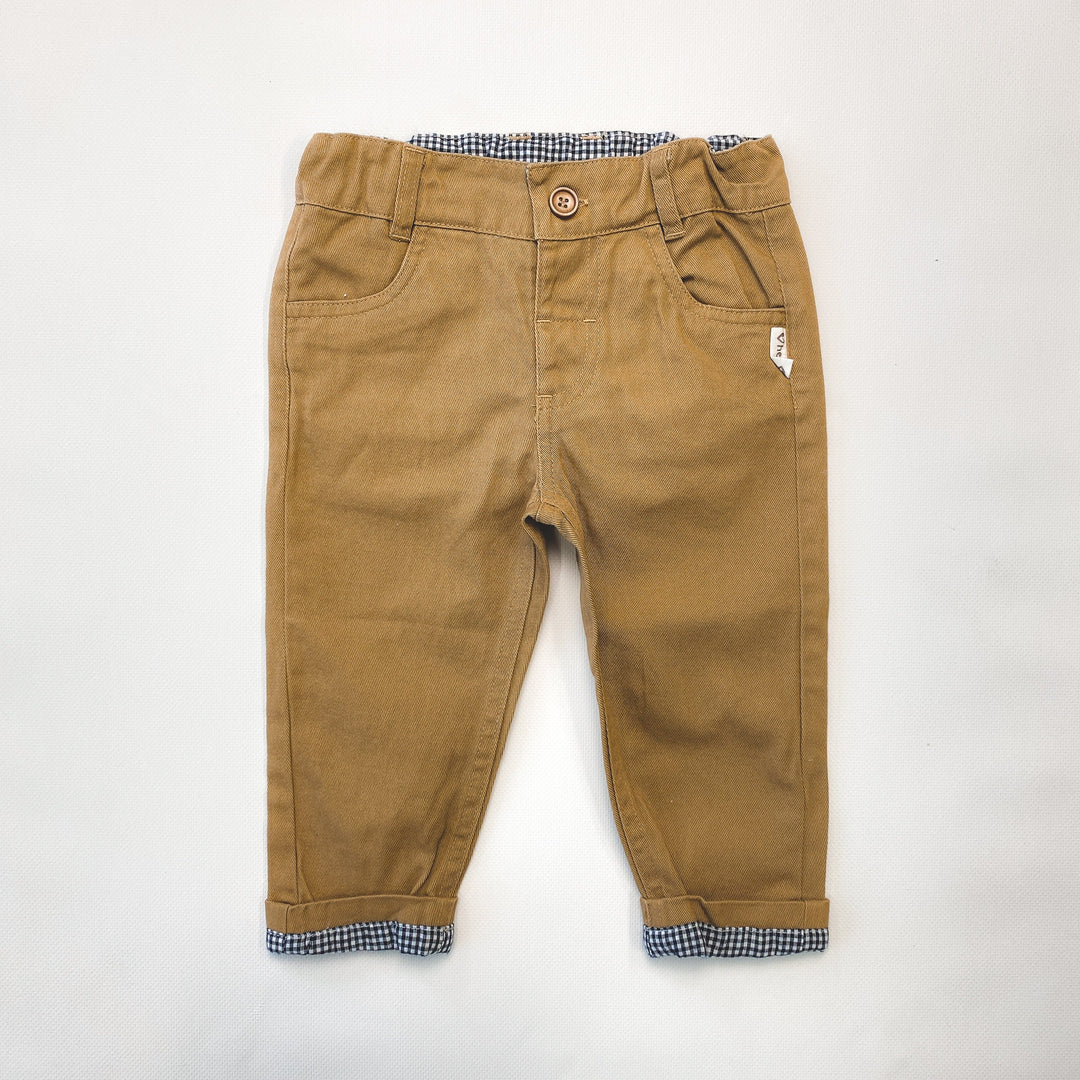 Baby Boys Chino Pant- Taupe