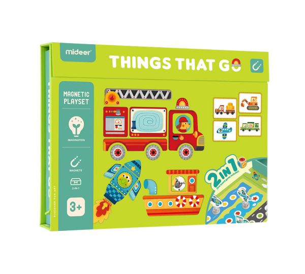 2 In 1 Magnetic Traffic Game