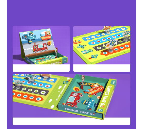 2 In 1 Magnetic Traffic Game