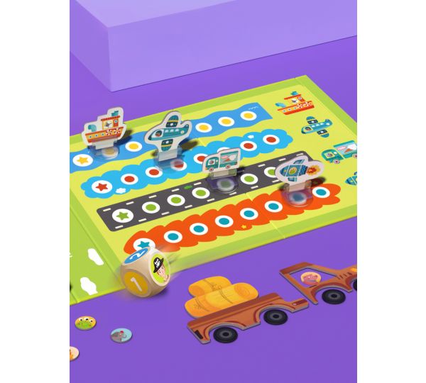 2 In 1 Magnetic Traffic Game