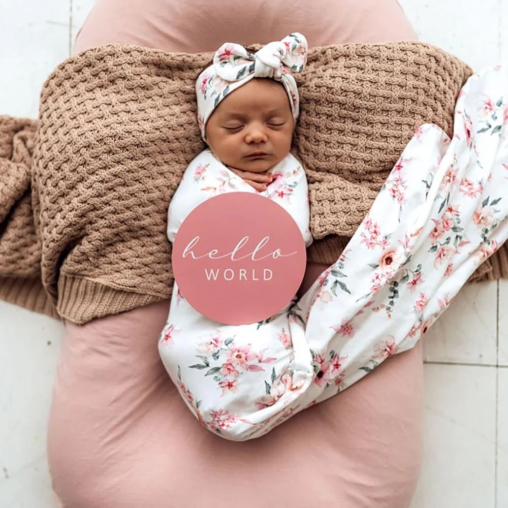 Milestone Cards Reversible- Camille & Jewel Pink