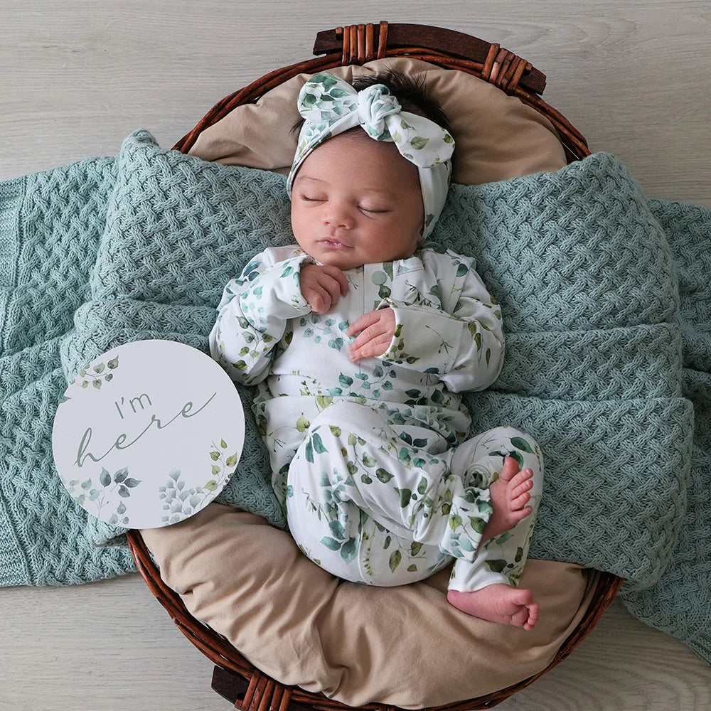 Milestone Cards Reversible- Eden & Olive