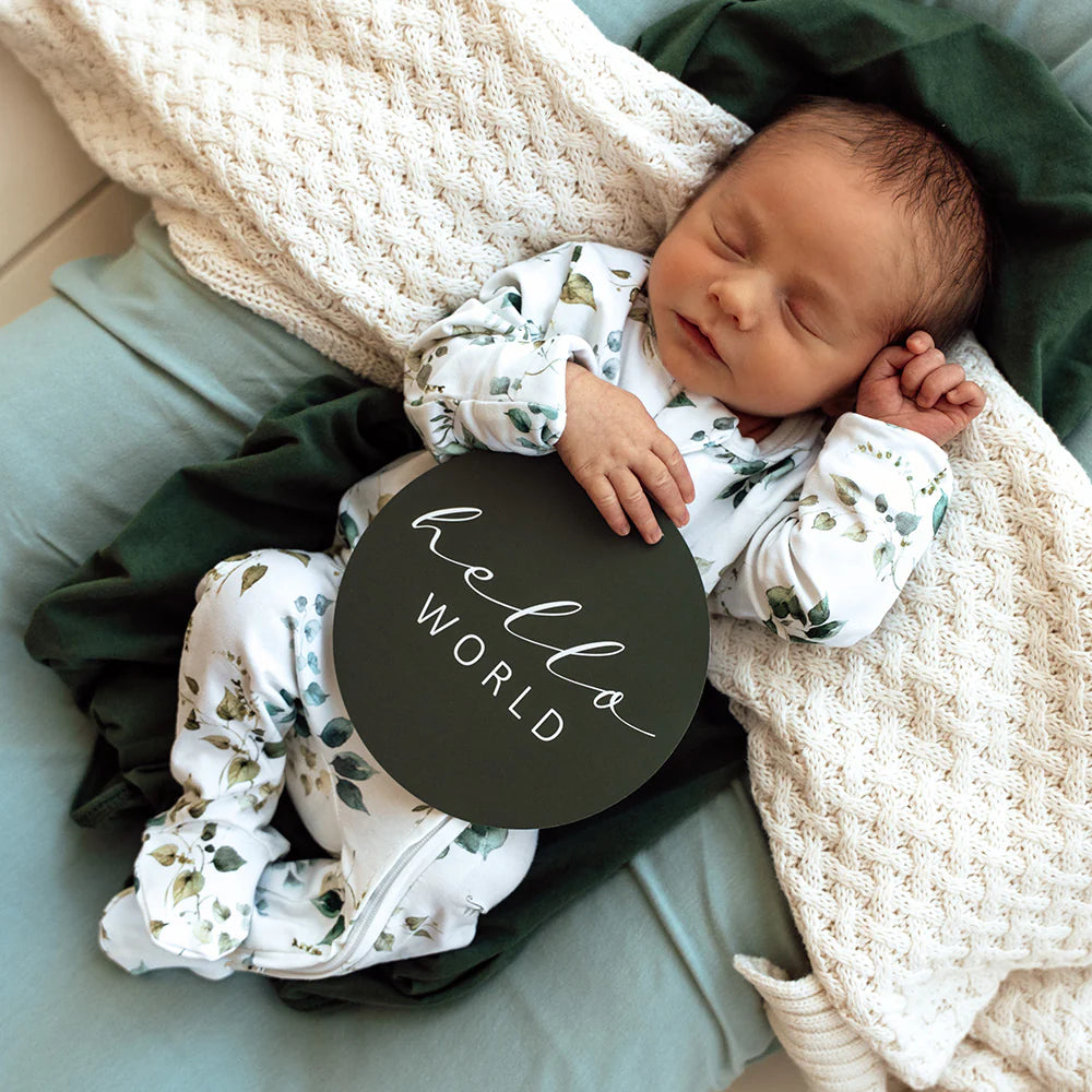 Milestone Cards Reversible- Eden & Olive