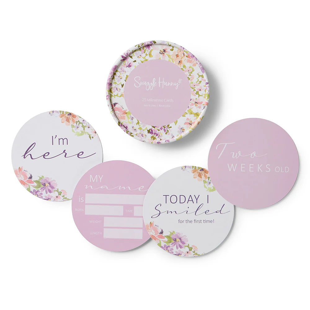 Milestone Cards Reversible- Isla & Lilac