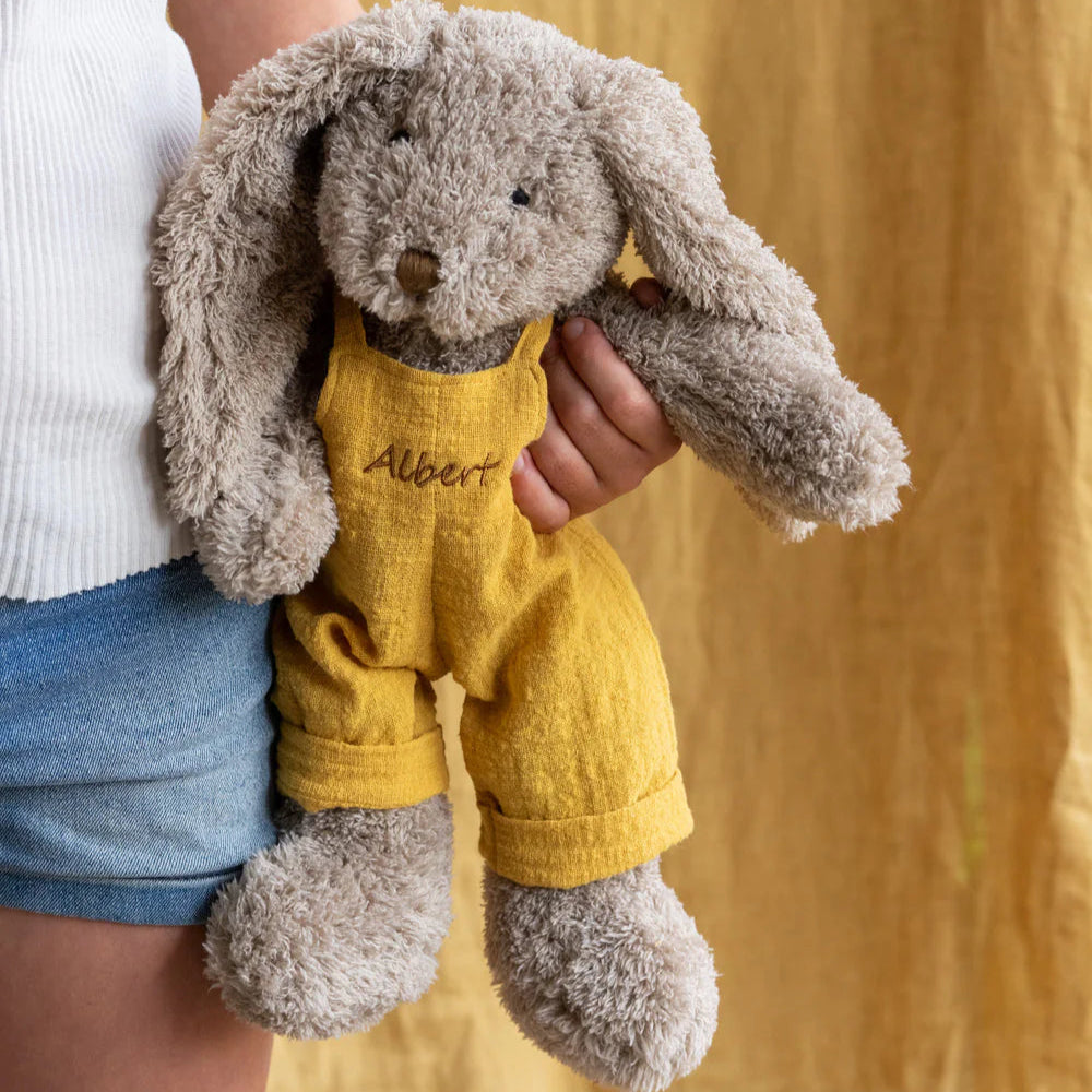 Mr Honey Bunny Soft Plush Teddy- Mustard