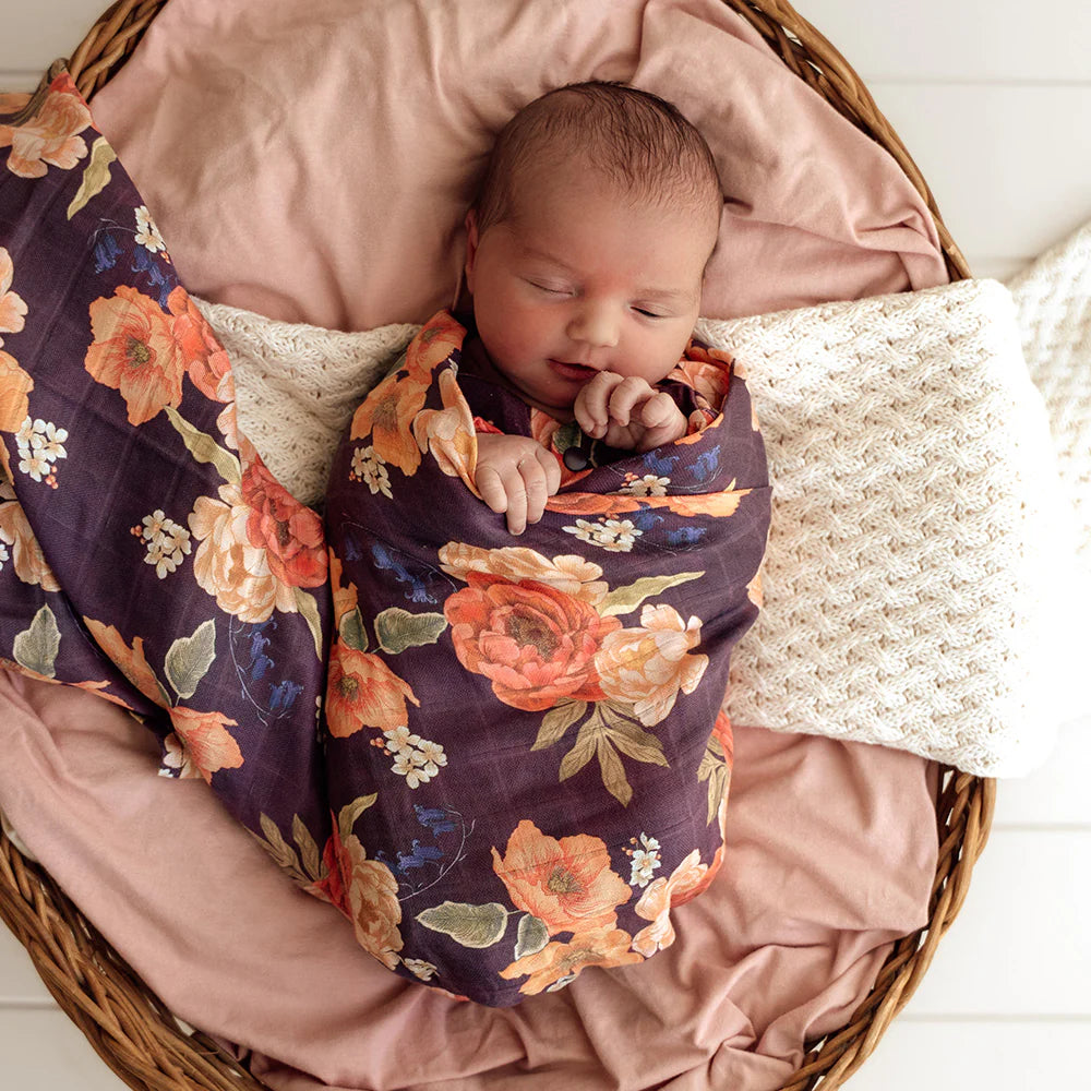 Organic Muslin Wrap- Sienna