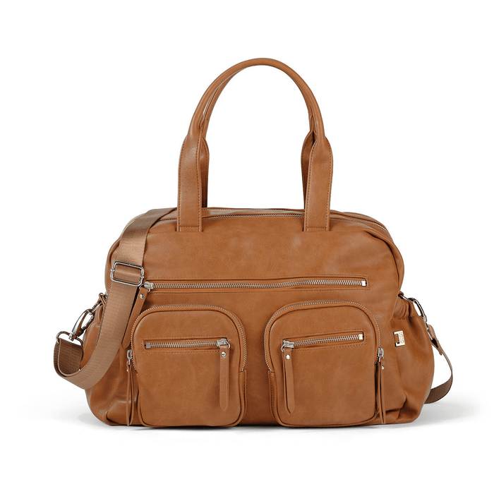 Carry All- Tan Vegan Leather