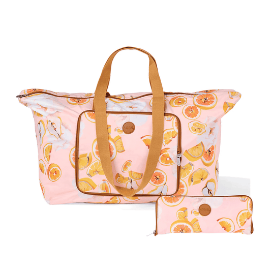 Fold-Up Tote- Tutti Frutti