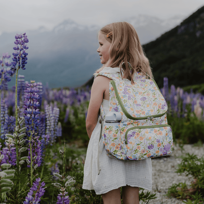 Signature Kids Backpack- Petite Fleur