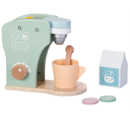 Wooden Coffee Maker Playset