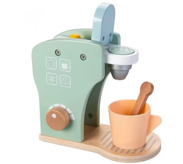 Wooden Coffee Maker Playset