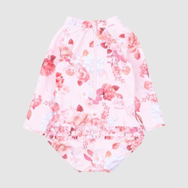 Pheobe Print Long Sleeve Sunsuit