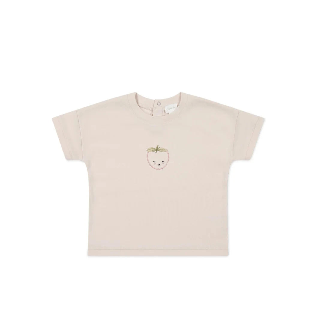 Pima Cotton Mimi Top- Rosewater Strawberry