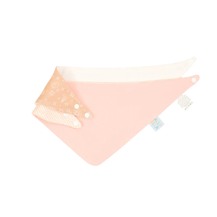 Bandana Bibs 2pk- Sweet Blush