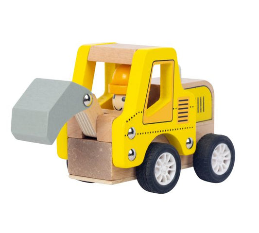 Wooden Pullback Digger